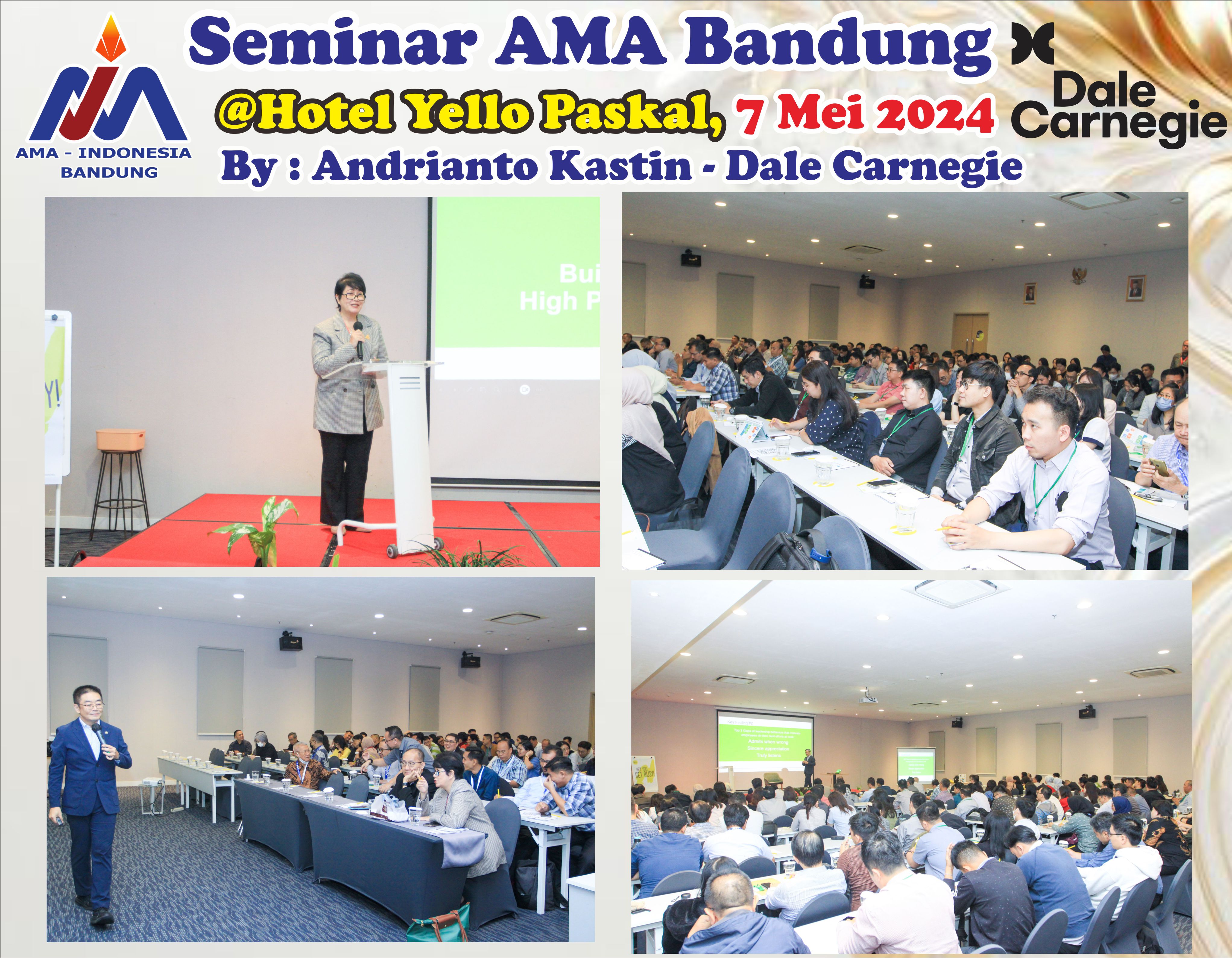 Seminar AMA Bandung Bersama Dale Carnegie