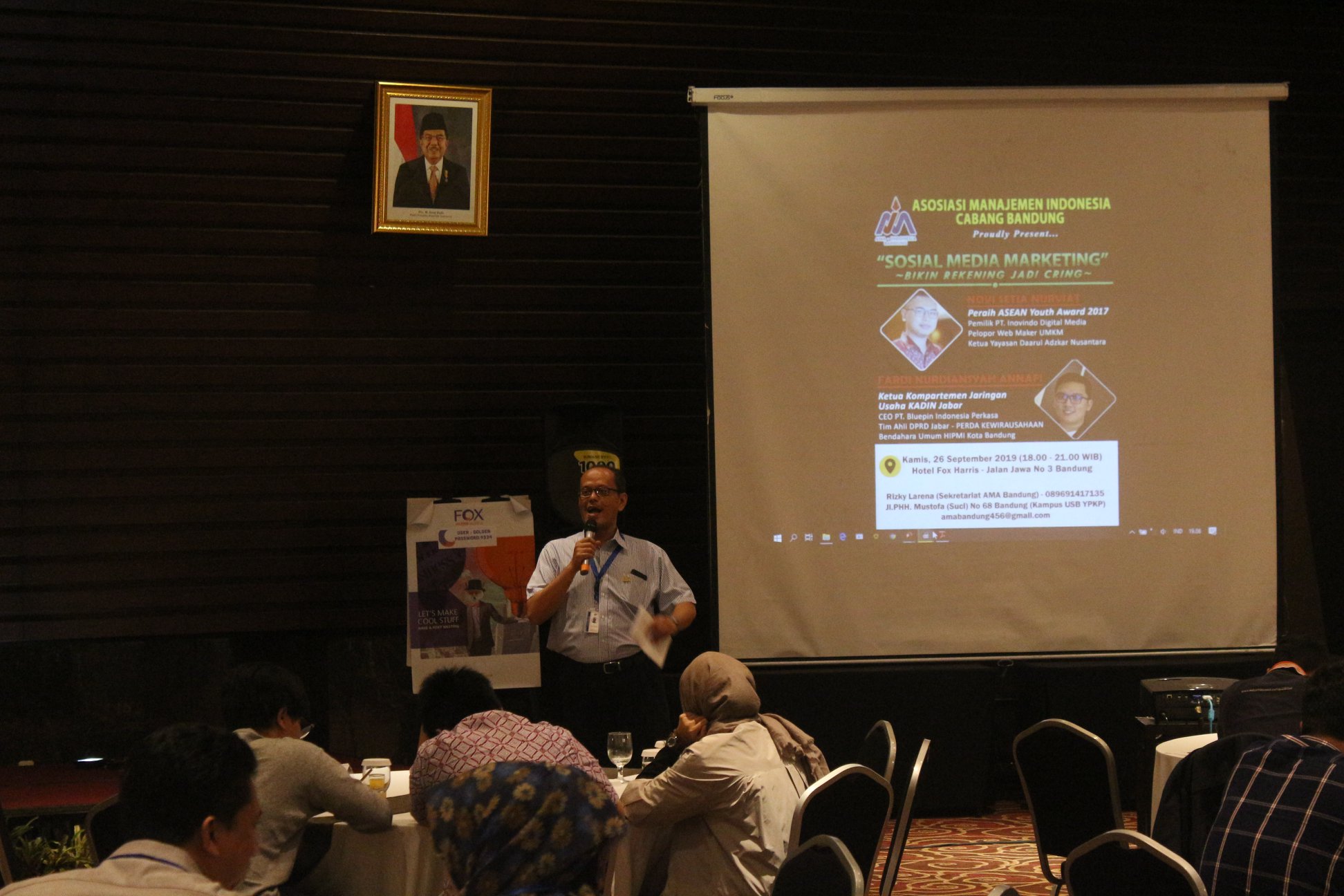 Dokumentasi Seminar AMA Bandung di Bulan September 2019