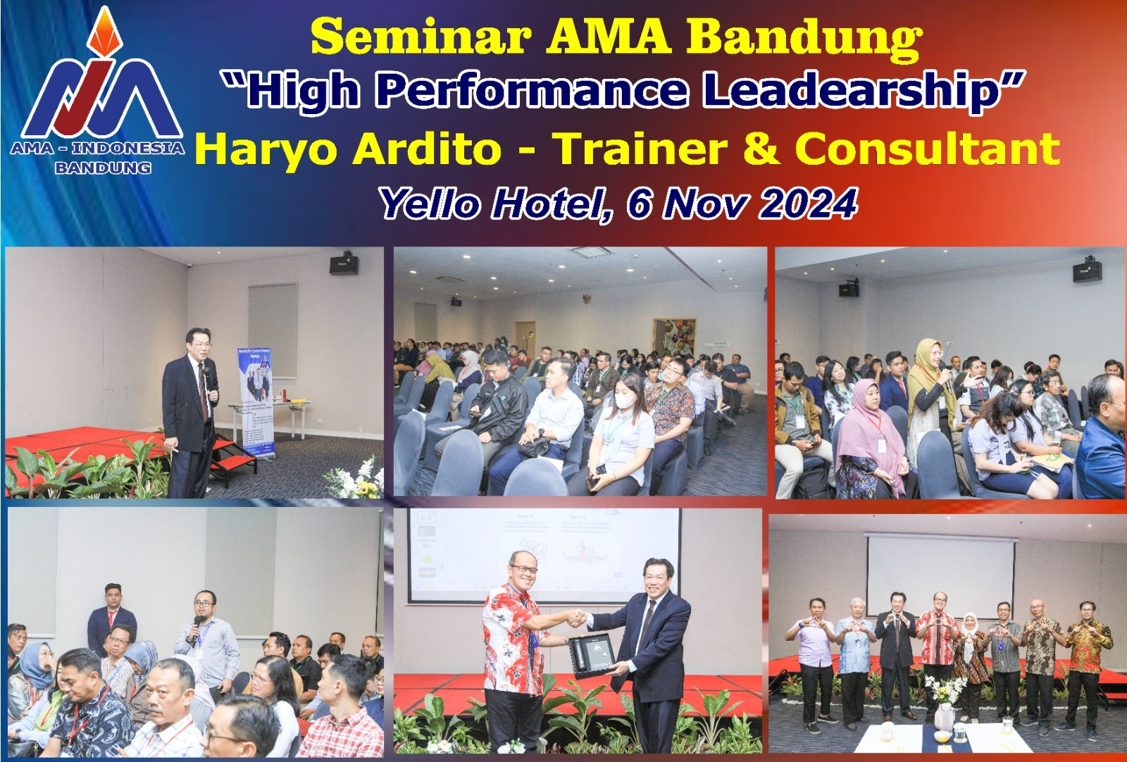 Foto - Foto Kegiatan Seminar AMA Bandung