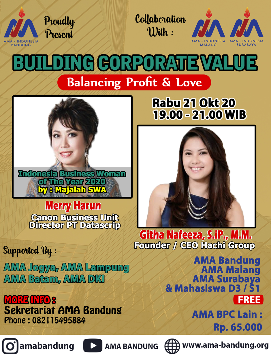 Building Corporate Value - Balancing Profit & Love