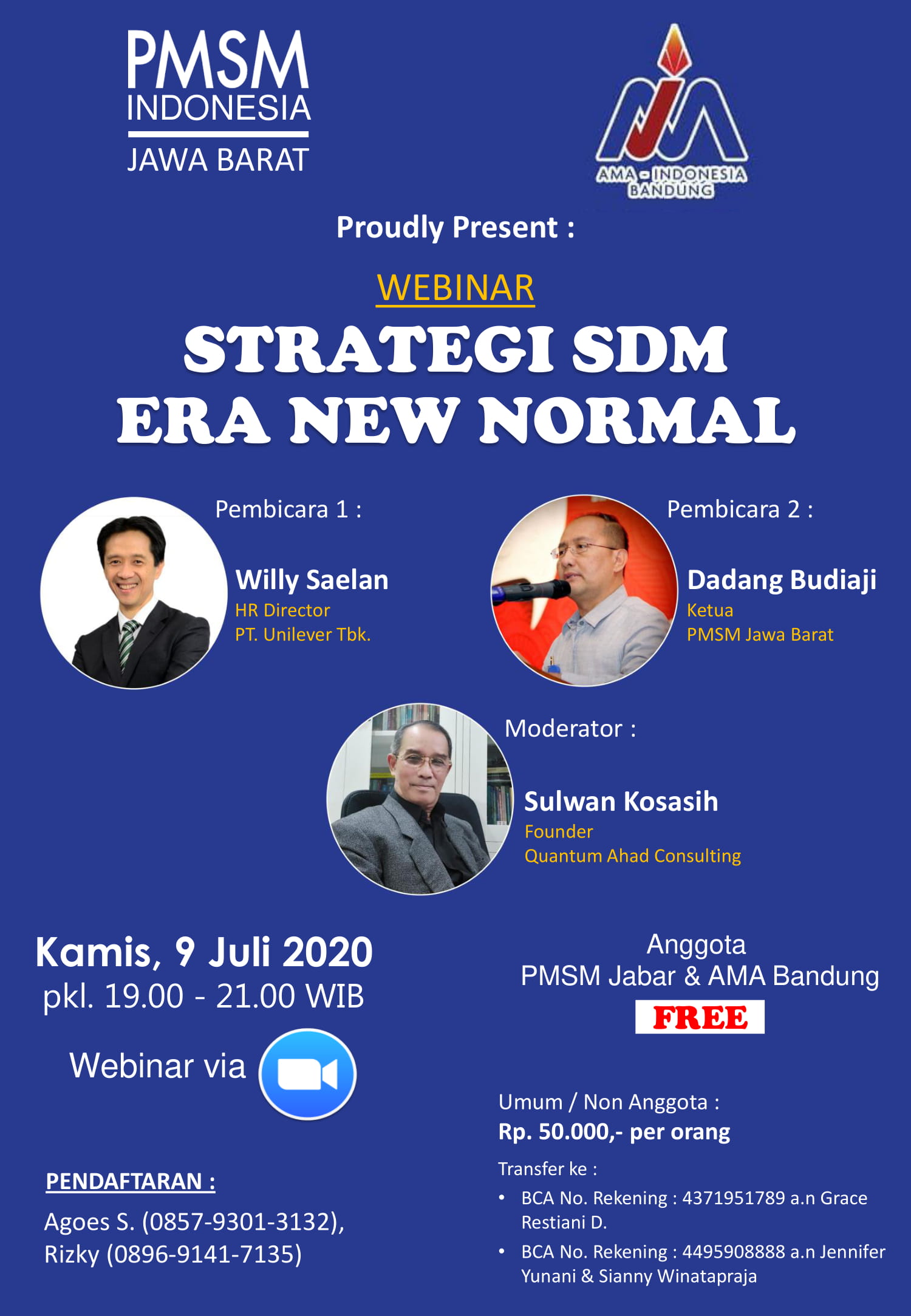 Webinar Strategi SDM Era New Normal