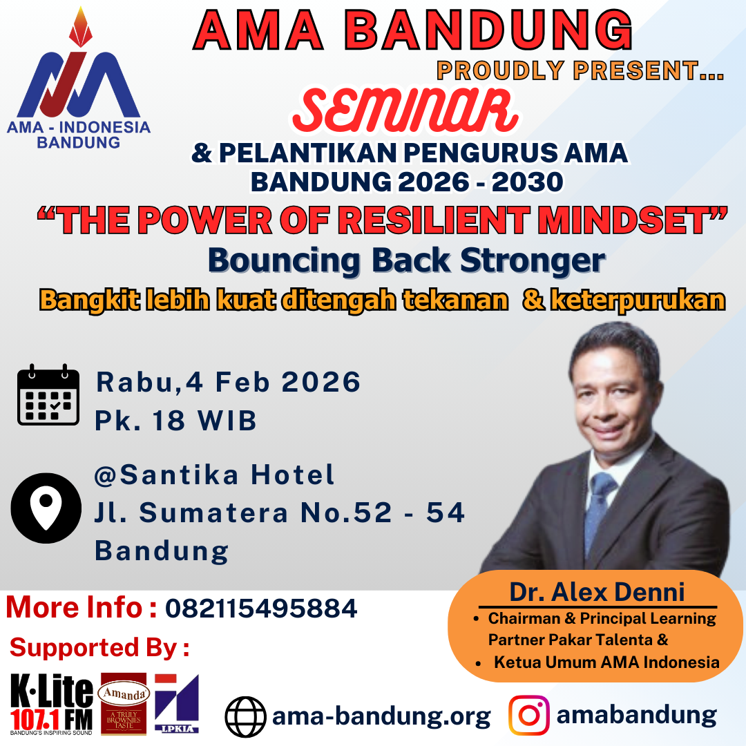 Seminar & Pelantikan Pengurus AMA Bandung 2026 - 2030