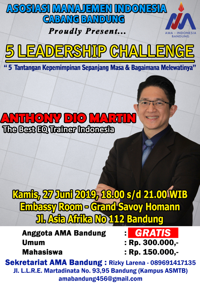 5 Leadership Challenge - Anthony Dio Martin