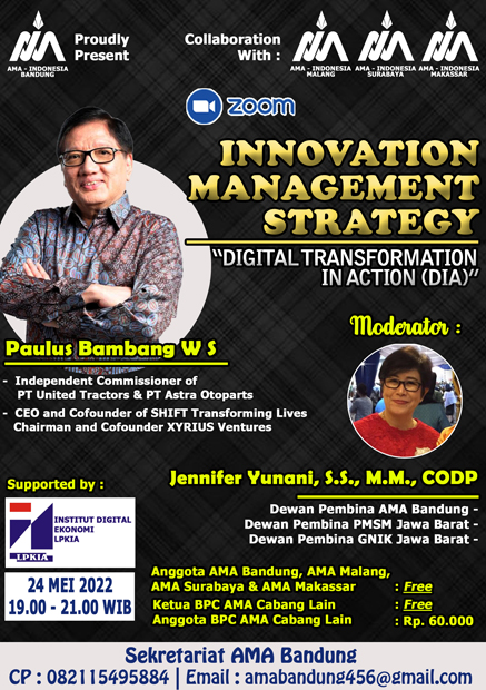 Innovation Management Strategy - Paulus Bambang W S